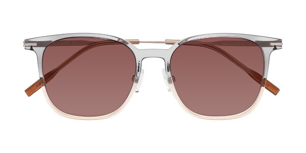 Front of Oonk in Gradient Light Gray/Brown