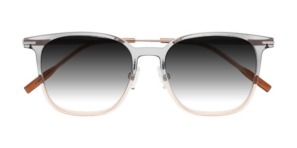 Front of Oonk in Gradient Light Gray/Brown