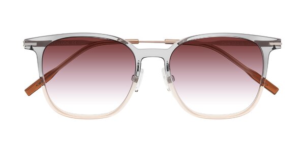 Front of Oonk in Gradient Light Gray/Brown