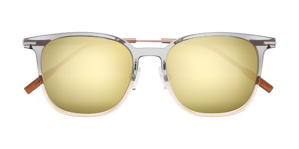 Front of Oonk in Gradient Light Gray/Brown
