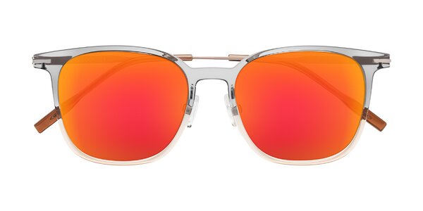 Front of Oonk in Gradient Light Gray/Brown