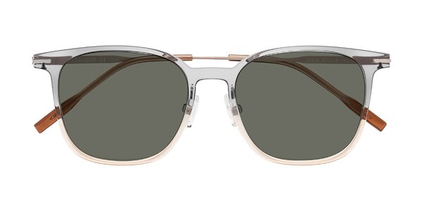 Front of Oonk in Gradient Light Gray/Brown