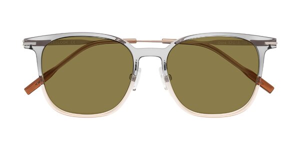 Front of Oonk in Gradient Light Gray/Brown
