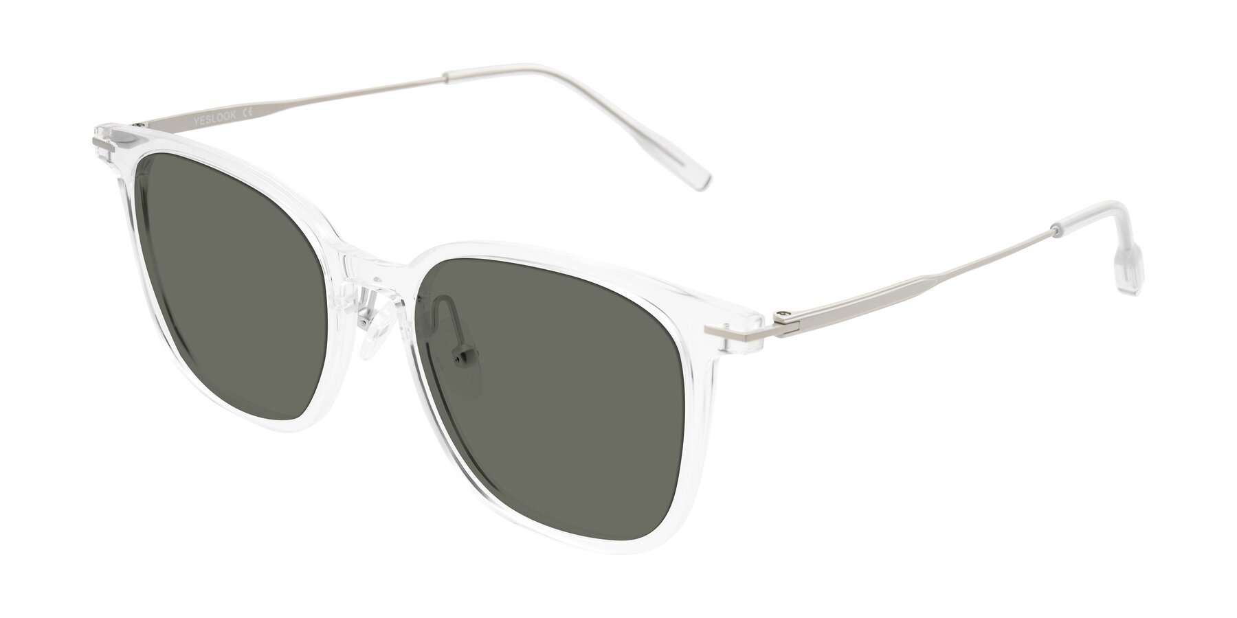 Angle of Oonk in Clear with Gray Polarized Lenses