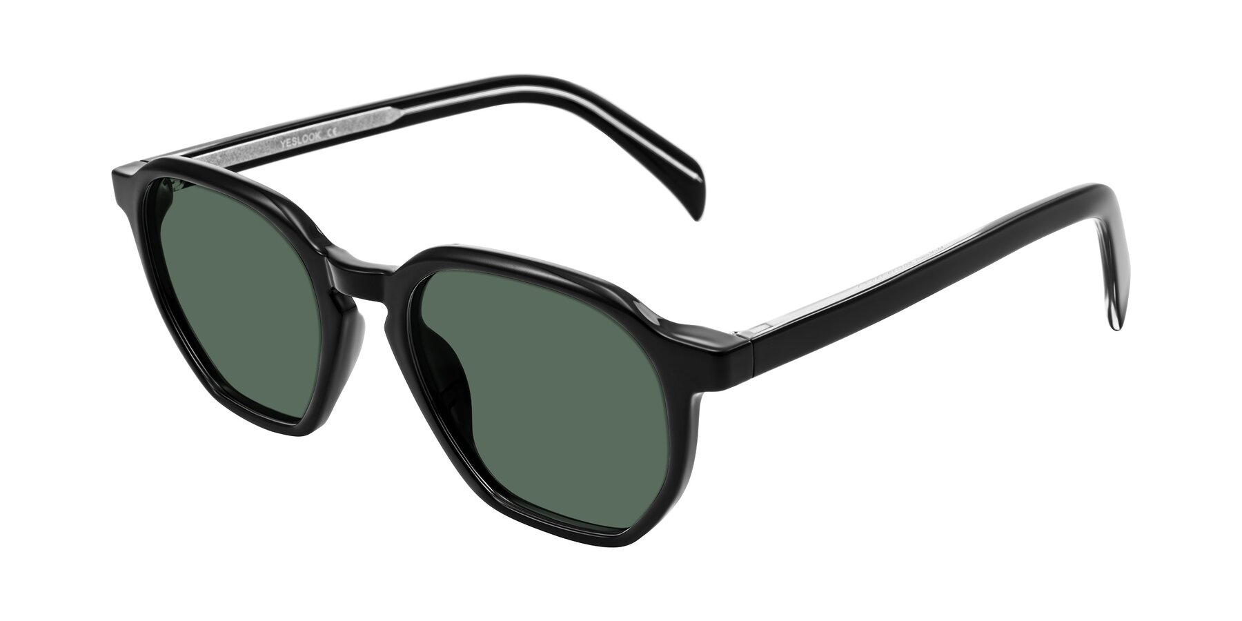 Angle of McKown in Black with Green Polarized Lenses