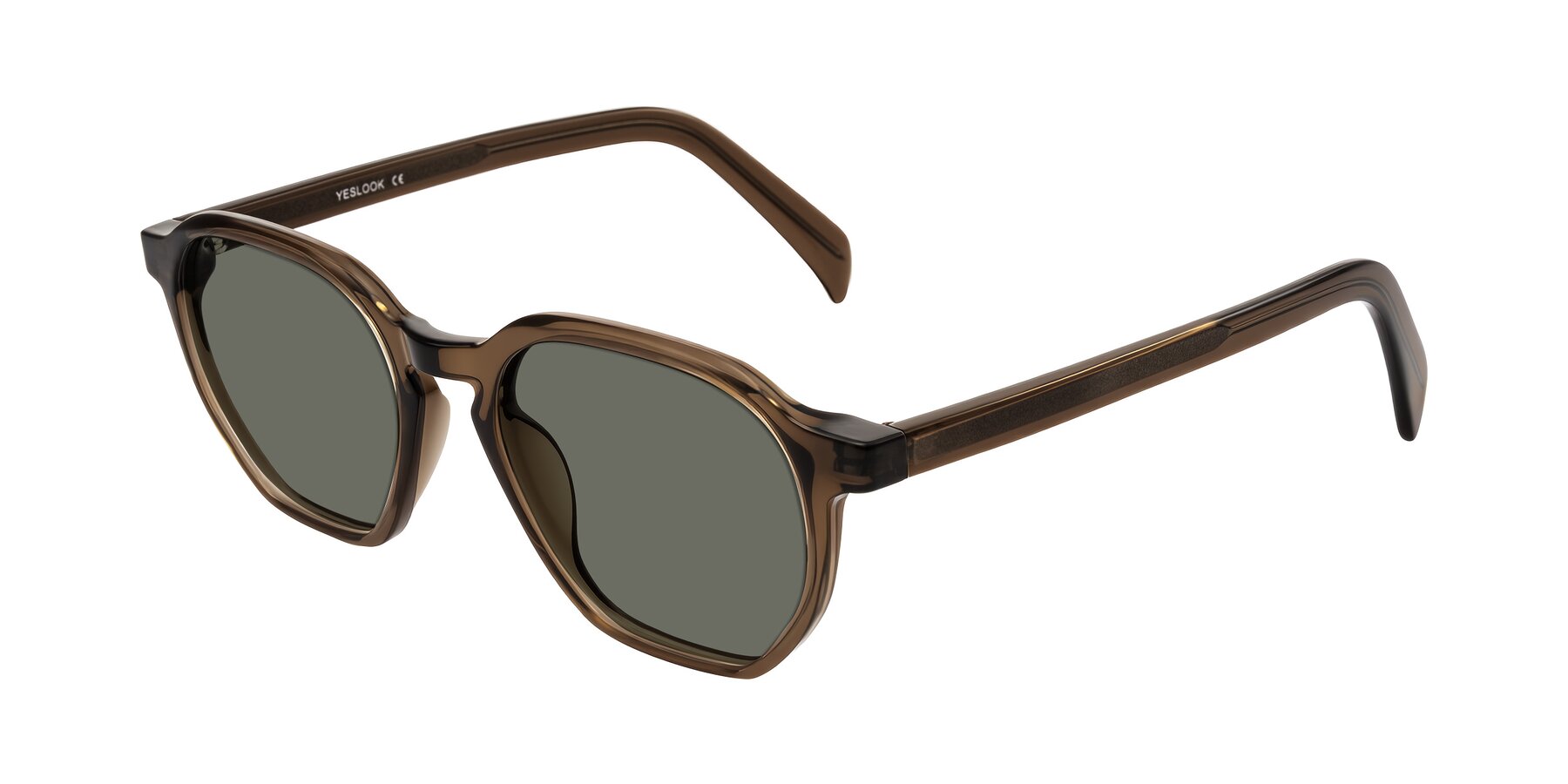 Angle of McKown in Brown with Gray Polarized Lenses