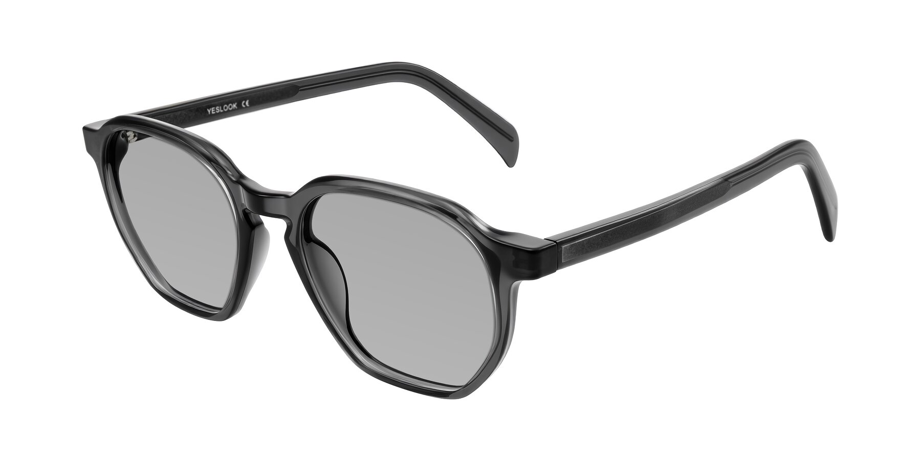 Angle of McKown in Gray with Light Gray Tinted Lenses