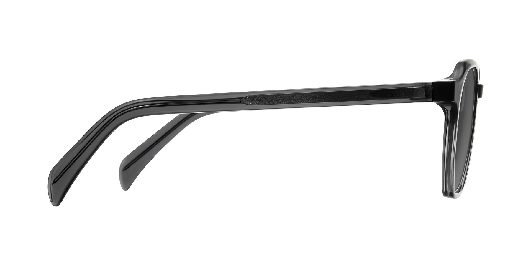 Side of McKown in Gray with Medium Gray Tinted Lenses