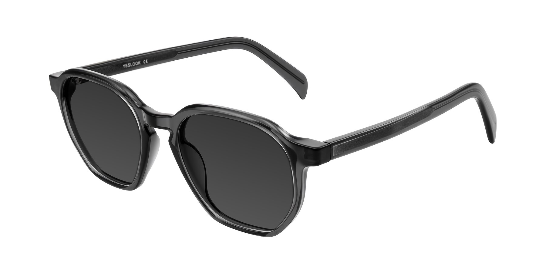 Angle of McKown in Gray with Gray Tinted Lenses