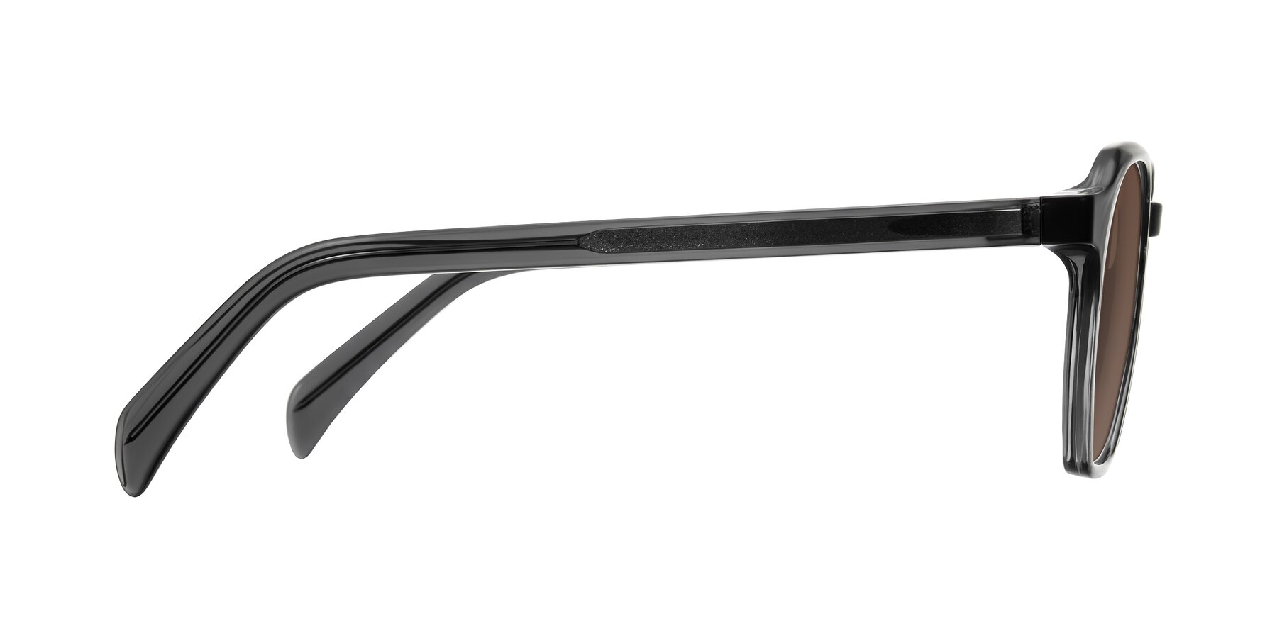 Side of McKown in Gray with Brown Tinted Lenses