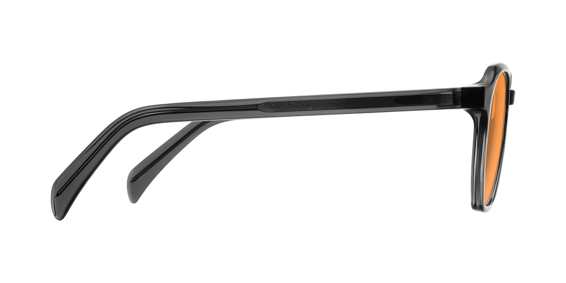 Side of McKown in Gray with Orange Tinted Lenses