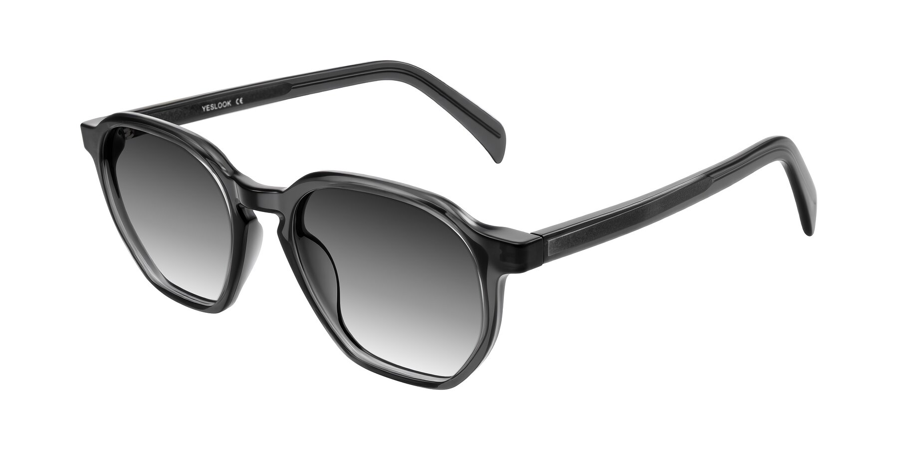 Angle of McKown in Gray with Gray Gradient Lenses