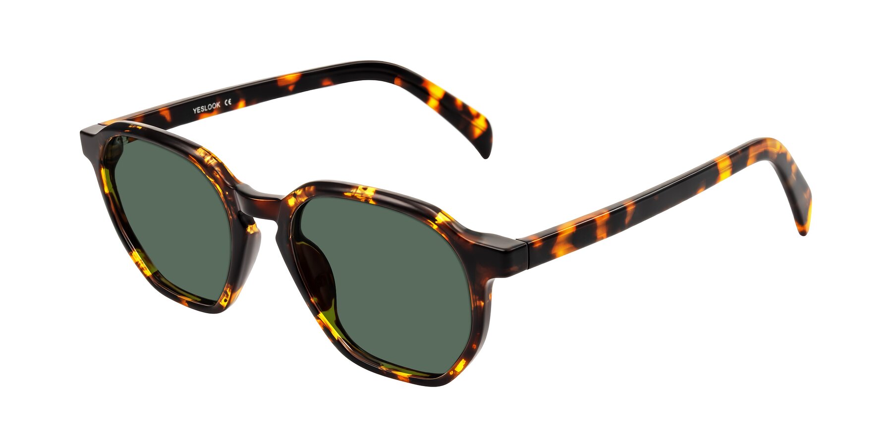 Angle of McKown in Tortise with Green Polarized Lenses