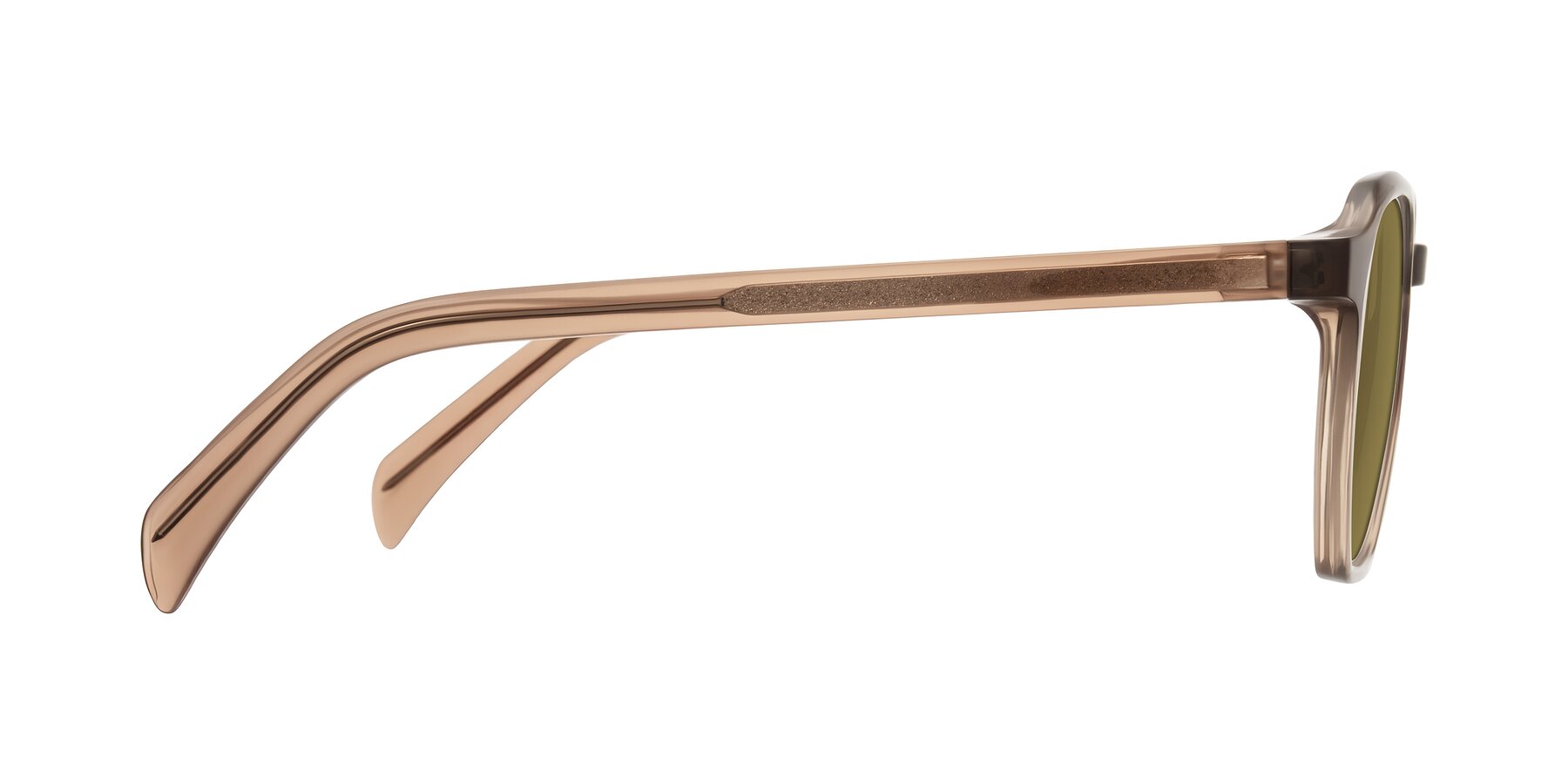 Side of McKown in Milky Brown with Brown Polarized Lenses