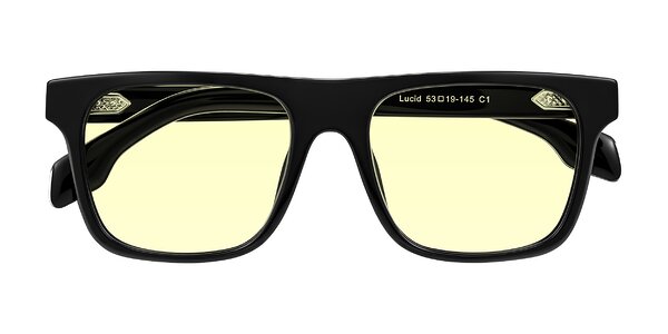 Front of Lucid in Black
