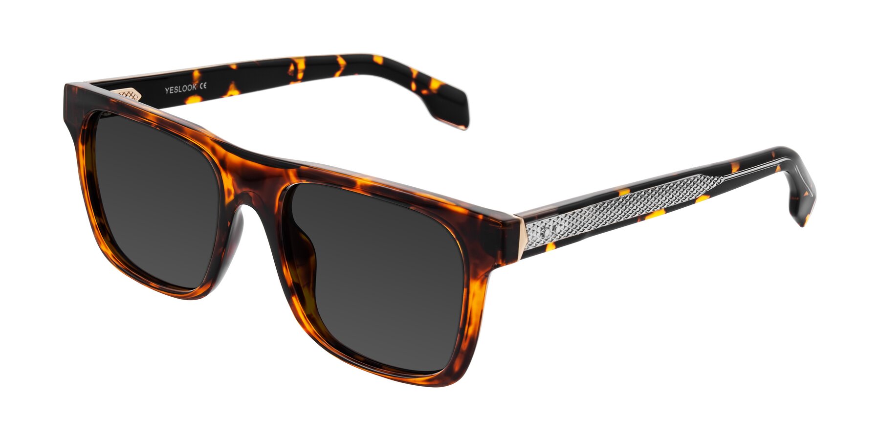 Angle of Lucid in Tortoise with Gray Tinted Lenses