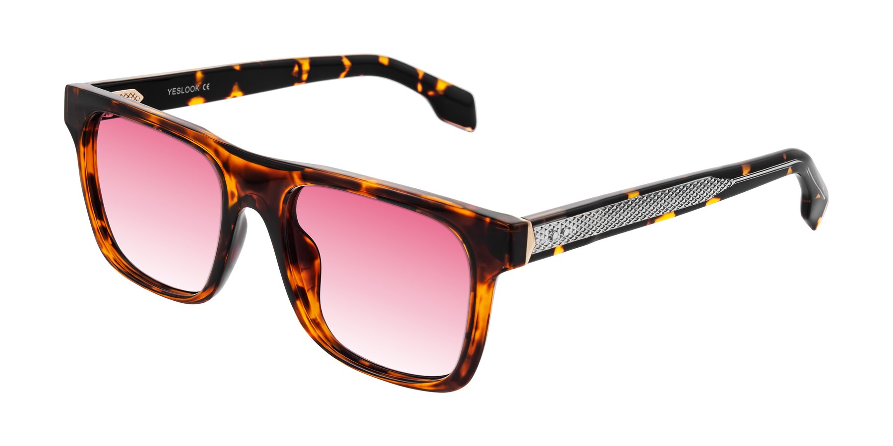 Angle of Lucid in Tortoise with Pink Gradient Lenses
