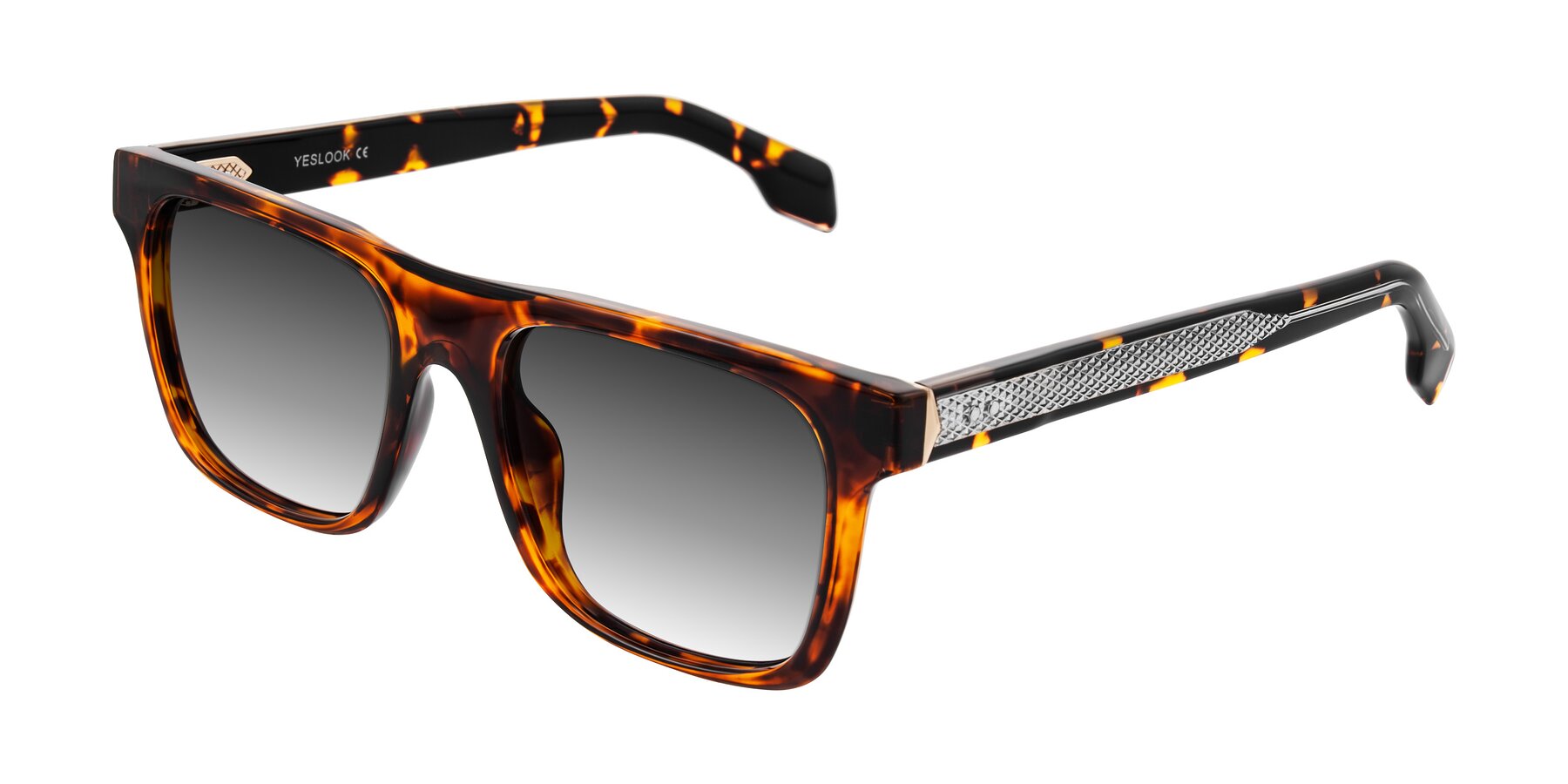 Angle of Lucid in Tortoise with Gray Gradient Lenses