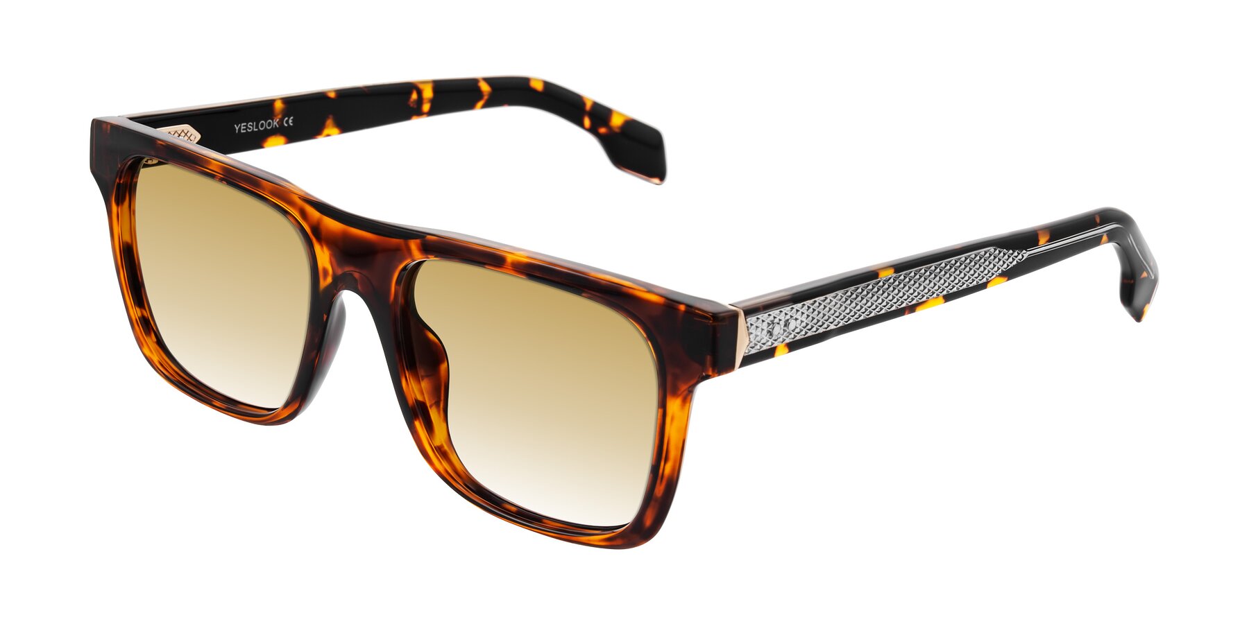 Angle of Lucid in Tortoise with Champagne Gradient Lenses