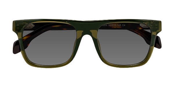 Front of Lucid in Green/Tortoise