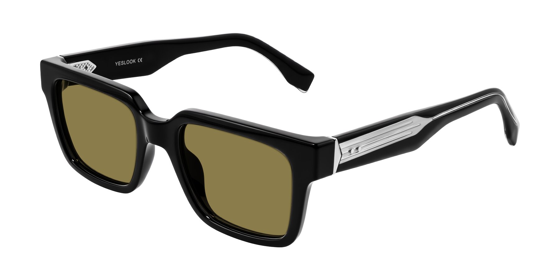 Angle of Nimble in Black with Brown Polarized Lenses