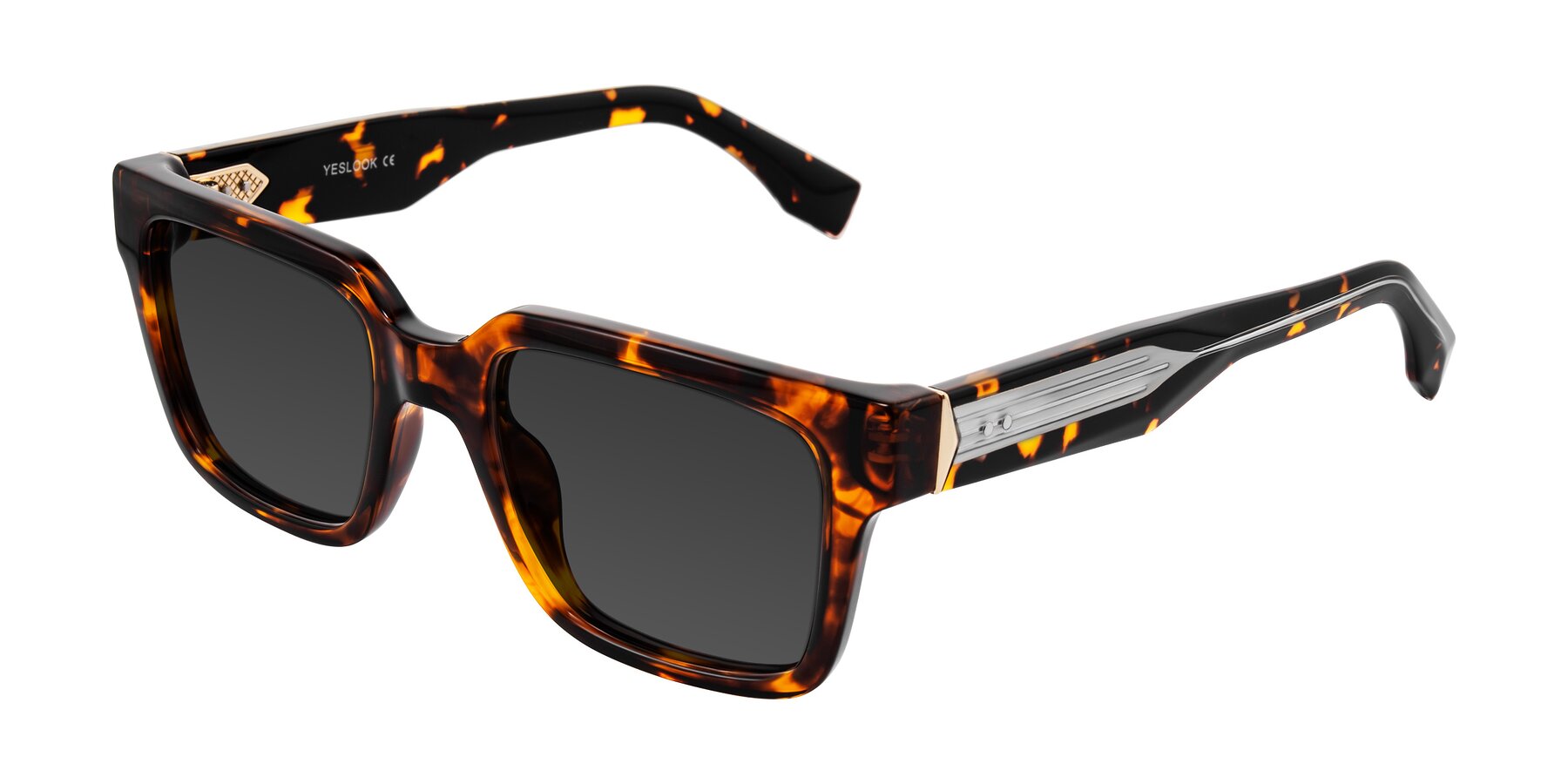 Angle of Nimble in Tortoise with Gray Tinted Lenses