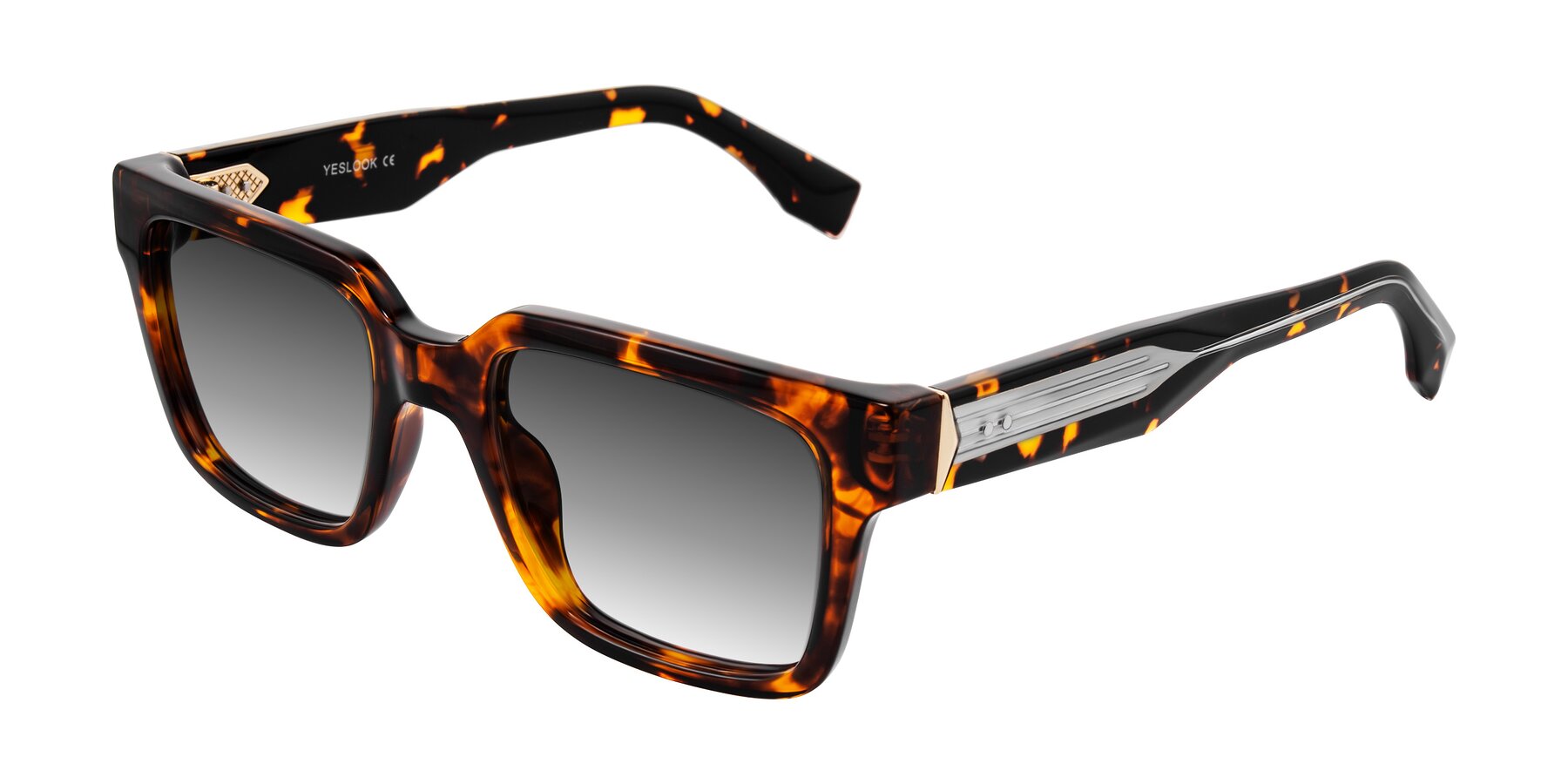 Angle of Nimble in Tortoise with Gray Gradient Lenses