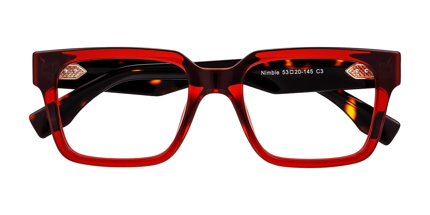 Nimble - Wine/Tortoise Eyeglasses