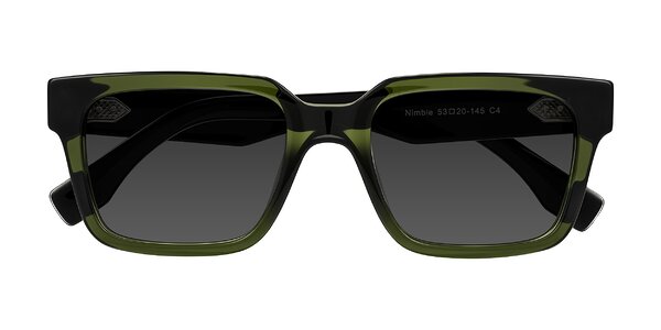 Front of Nimble in Dark Green