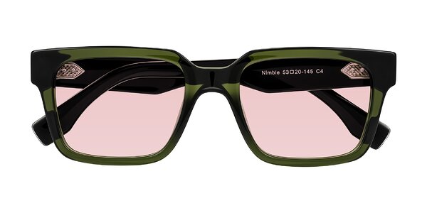 Front of Nimble in Dark Green