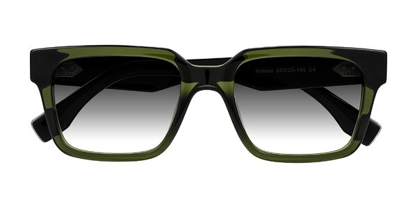 Front of Nimble in Dark Green