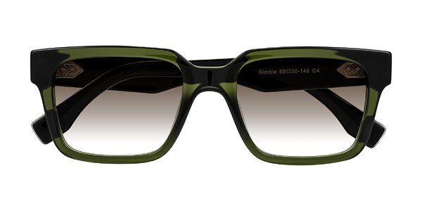 Front of Nimble in Dark Green