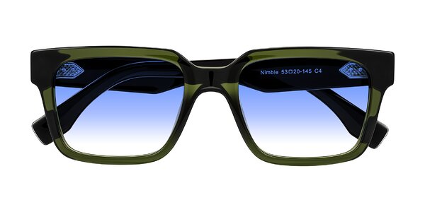 Front of Nimble in Dark Green
