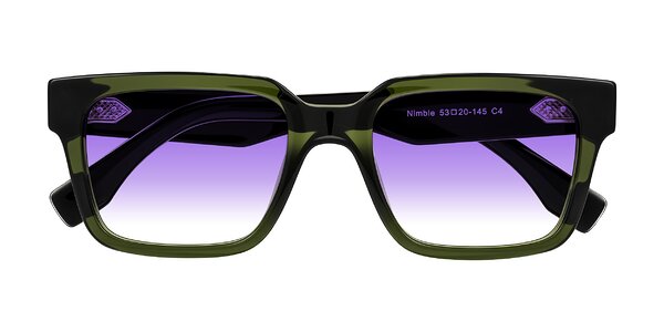 Front of Nimble in Dark Green