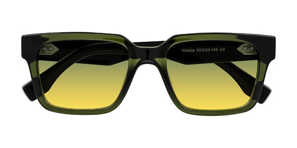 Front of Nimble in Dark Green