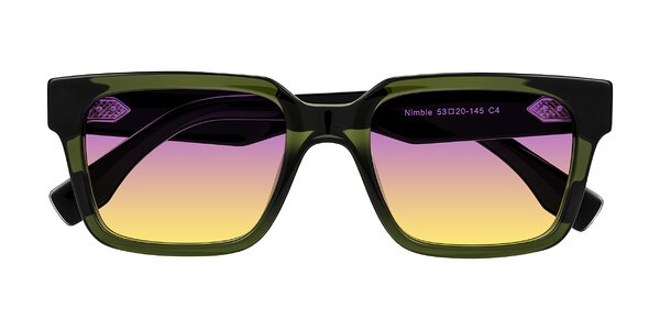 Front of Nimble in Dark Green
