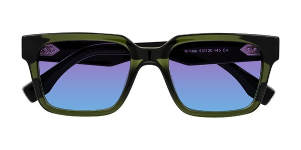 Front of Nimble in Dark Green