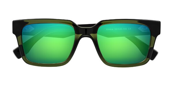 Front of Nimble in Dark Green