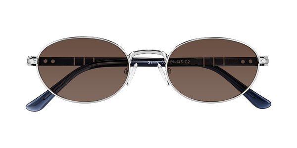 Front of Gamal in Silver/Blue