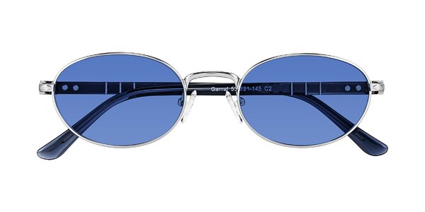 Front of Gamal in Silver/Blue