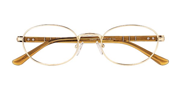 Front of Gamal in Gold/Honey