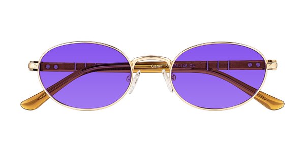 Front of Gamal in Gold/Honey