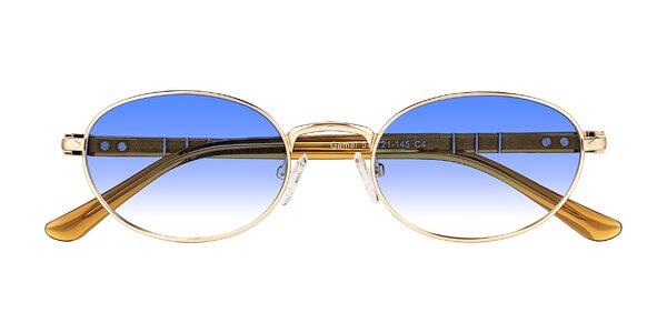 Front of Gamal in Gold/Honey