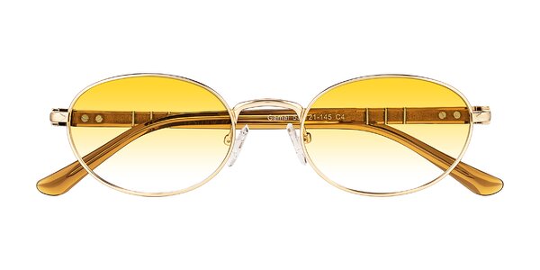 Front of Gamal in Gold/Honey