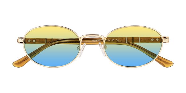 Front of Gamal in Gold/Honey