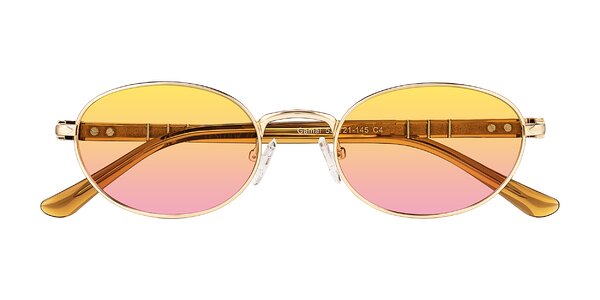 Front of Gamal in Gold/Honey