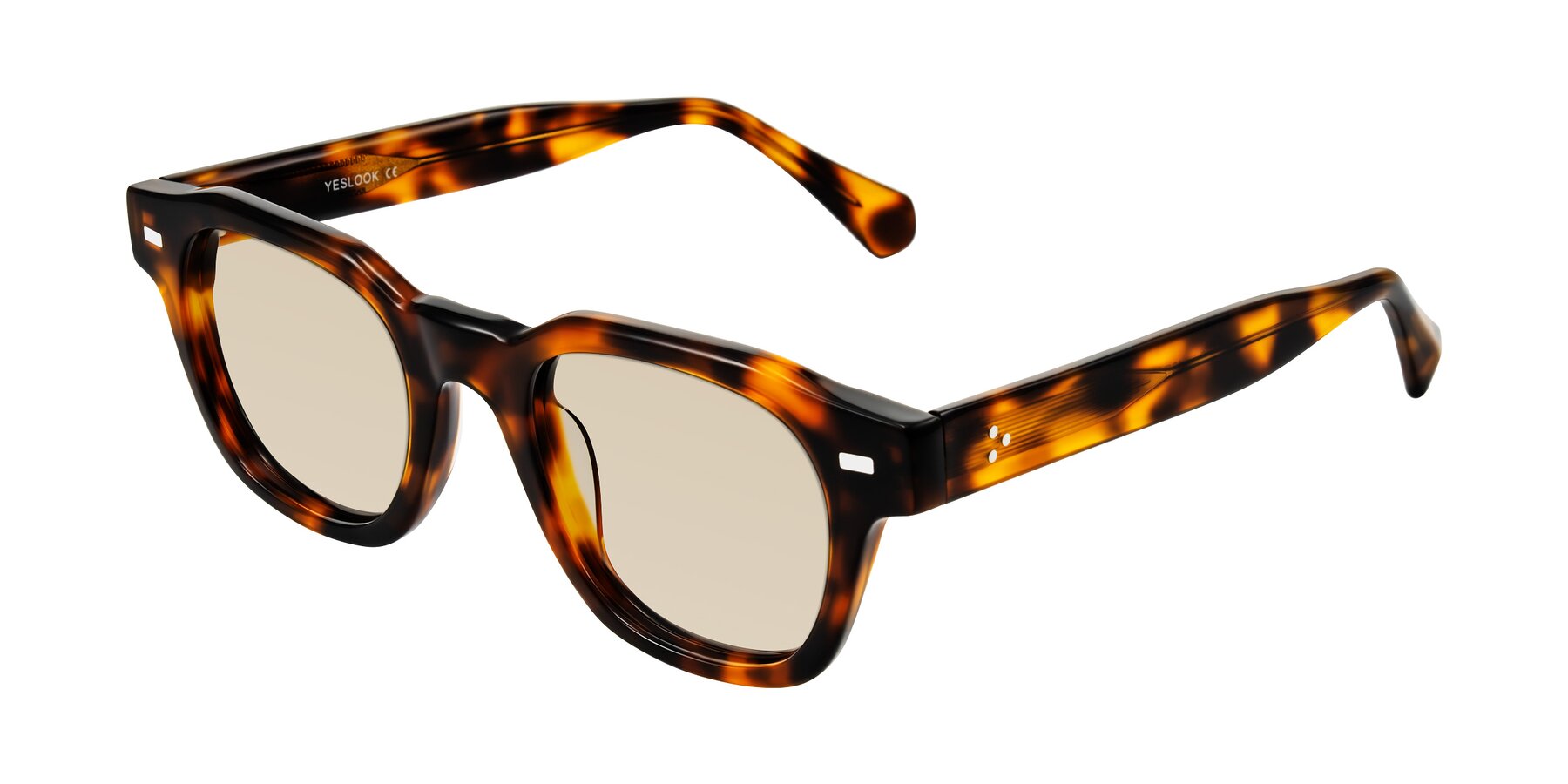 Angle of Orin in Tortoise with Light Brown Tinted Lenses
