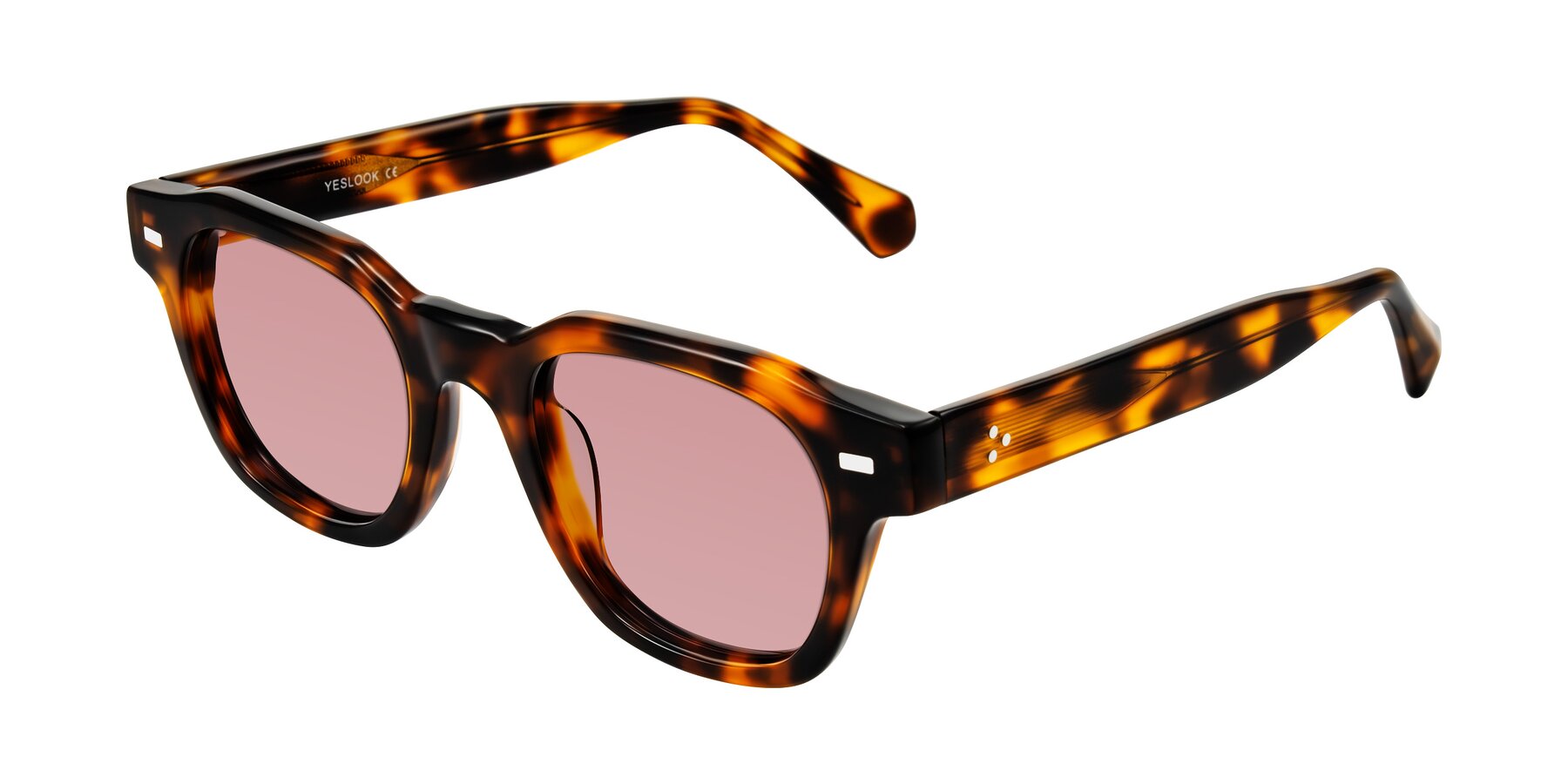 Angle of Orin in Tortoise with Medium Garnet Tinted Lenses