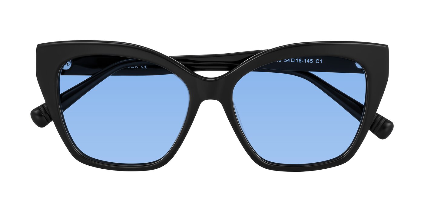Landecho - Black Tinted Sunglasses