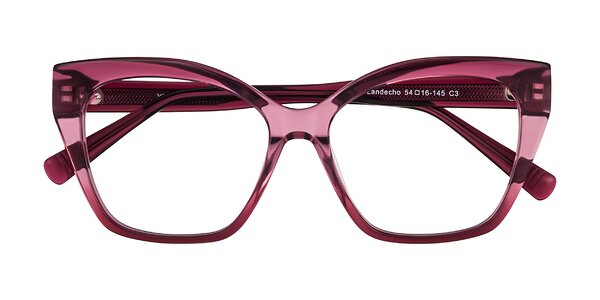 Front of Landecho in Gradient Purple